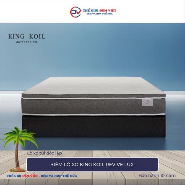 Đệm lò xo King Koil Revive Lux 4